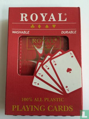 Royal washable durable 100% All Plastic Playing Cards - Afbeelding 1