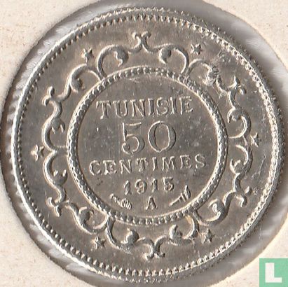 Tunesien 50 Centime 1915 (AH1334) - Bild 1