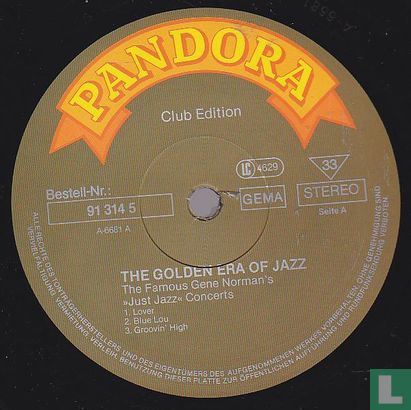 The golden era of Jazz: The famous Gene Norman's "Just Jazz" Concerts - Afbeelding 3
