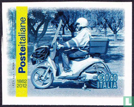 Italiaanse posterijen 150 jaar