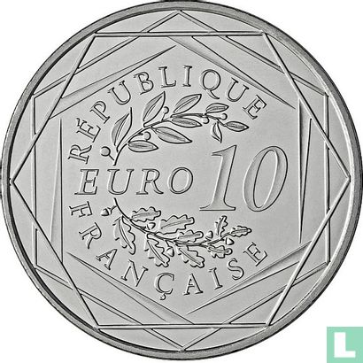 France 10 euro 2014 "Rooster" - Image 2