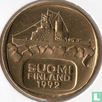 Finlande 5 markkaa 1992 - Image 1