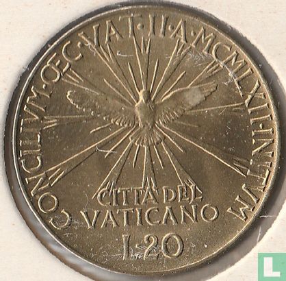 Vaticaan 20 lire 1962 "Second Ecumenical Council" - Afbeelding 1