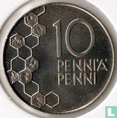 Finlande 10 penniä 1995 - Image 2