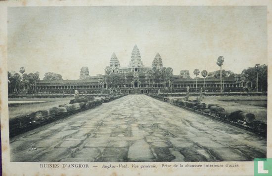 Angkor Wat ,Vue General , Hoofdingang  - Bild 1