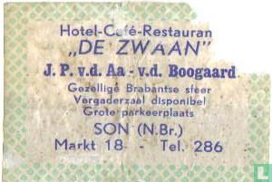 Hotel Café Restaurant De Zwaan - J.P. van de Aa - v.d. Boogaard