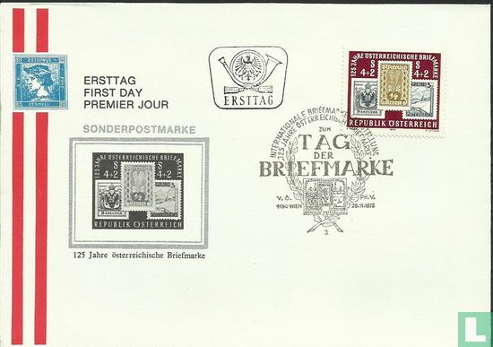 125 années de timbre anniversaire  
