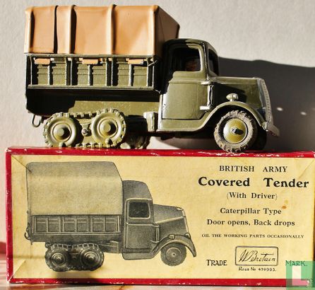 Army covered lorry caterpillar type (2nd version) - Afbeelding 1