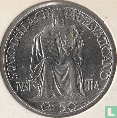 Vatican 50 centesimi 1942 - Image 2
