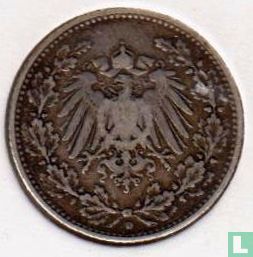 Empire allemand ½ mark 1905 (D) - Image 2
