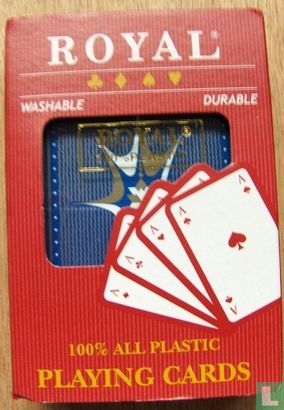Royal washable durable 100% All Plastic Playing Cards