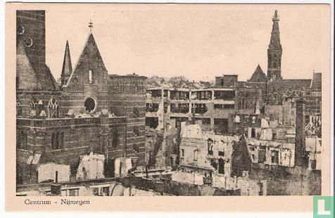 Nijmegen, centrum na bombardement 1944 - Image 1