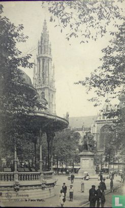 Antwerpen Groenplaats . Un Coin de la place Verte - Image 1