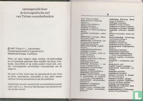 Lekturama's woordenboek Duits - Afbeelding 3