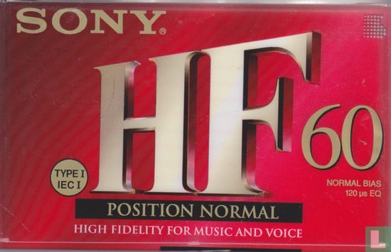 Sony HF60 Type I Position Normal - Afbeelding 1