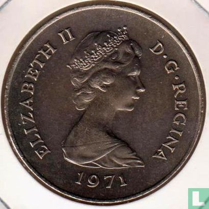 Gibraltar 25 new pence 1971 - Afbeelding 1