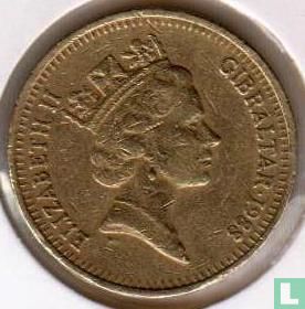 Gibraltar 1 pound 1988 (AB) - Afbeelding 1