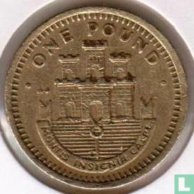 Gibraltar 1 pound 1988 (AB) - Afbeelding 2