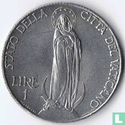 Vatican 1 lira 1940 - Image 2