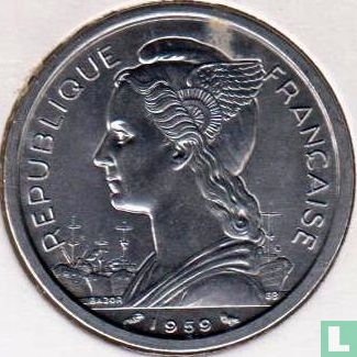 Frans Somaliland 2 francs 1959 - Afbeelding 1