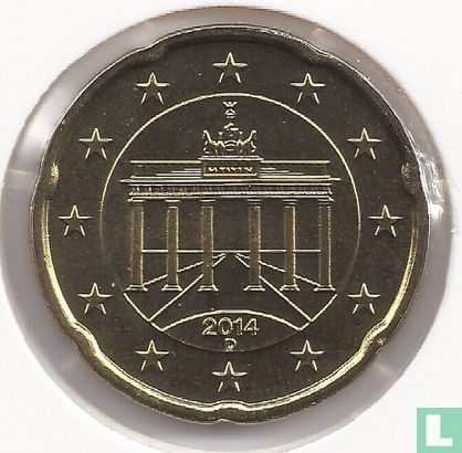 Deutschland 20 Cent 2014 (D) - Bild 1