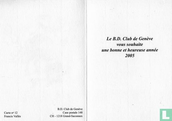 Le BD Club de Genève vous souhaite une bonne et heureuse année 2005 - Bild 2