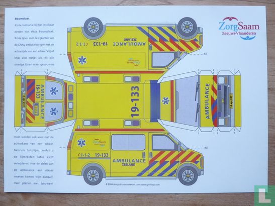 Ambulance ZorgSaam Zeeuws-Vlaanderen