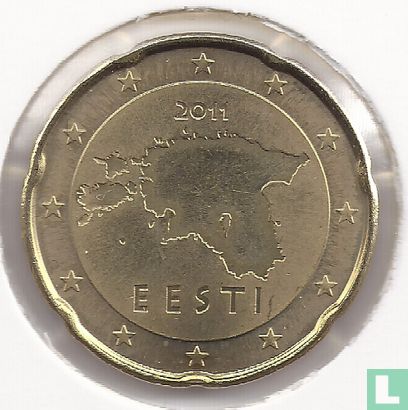 Estland 20 cent 2011 - Afbeelding 1