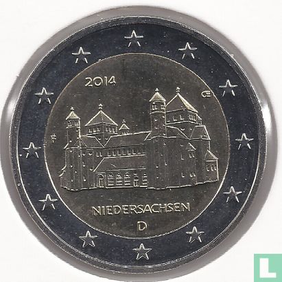 Duitsland 2 euro 2014 (F) "Niedersachsen" - Afbeelding 1