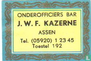 Onderofficiersbar J.W.F. kazerne