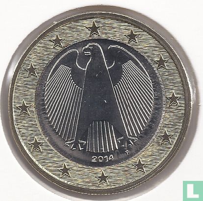 Deutschland 1 Euro 2014 (F)  - Bild 1