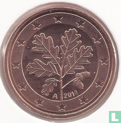 Deutschland 5 Cent 2014 (A) - Bild 1
