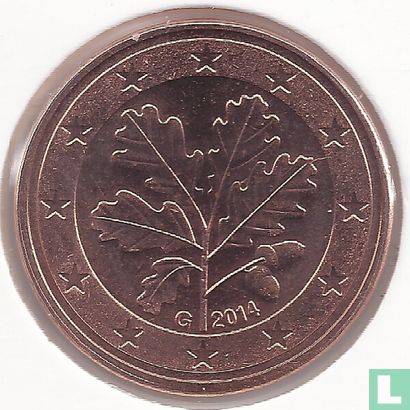 Duitsland 5 cent 2014 (G) - Afbeelding 1