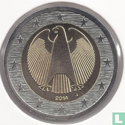 Duitsland 2 euro 2014 (J) - Afbeelding 1