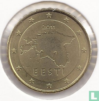 Estland 10 cent 2011 - Afbeelding 1