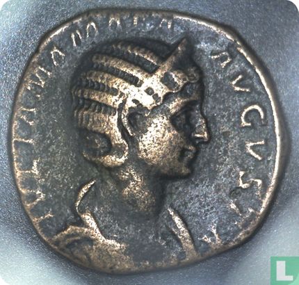 Romeinse Rijk, AE Sestertius, 222 - 235 AD, Julia Mamaea moeder van Severus Alexander, Rome, 227 AD - Afbeelding 1