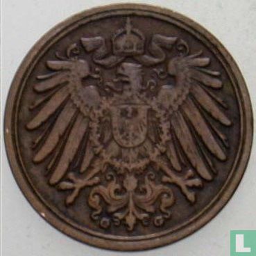 Duitse Rijk 1 pfennig 1899 (G) - Afbeelding 2