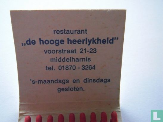 Restaurant de hooge heerlijkheid -Alliance Gastronmique Neerlandaise - Afbeelding 3