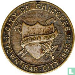 USA So-Called dollar 1915 "25th Anniversary of Chicopee" - Afbeelding 1