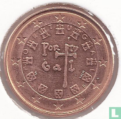 Portugal 1 cent 2008 - Image 1