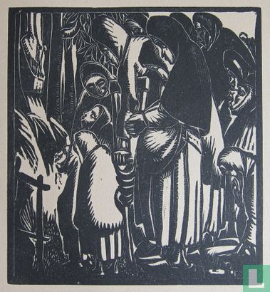 Jan-Frans Cantré - Bedevaartgangers, 1927