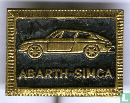Abarth-Simca [zwart]
