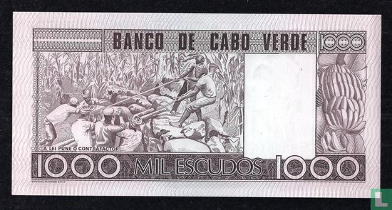 Kaapverdië 1000 Escudos  - Afbeelding 2
