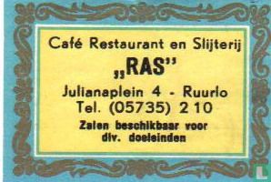 Café Restaurant en Slijterij Ras