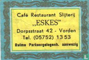 Café Restaurant Slijterij Eskes