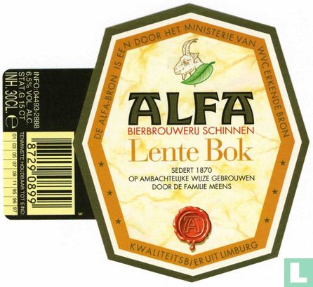 Alfa Lente Bok - Image 1