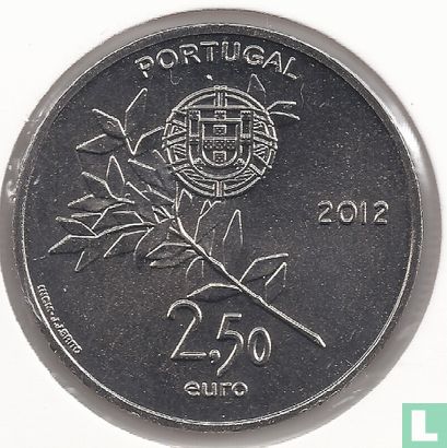 Portugal 2½ euro 2012 "2012 London Olympics" - Afbeelding 1