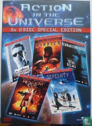 The Chronicles of Riddick + Resident Evil + Total Recall + Serenity + Judgement Day [volle box] - Bild 1