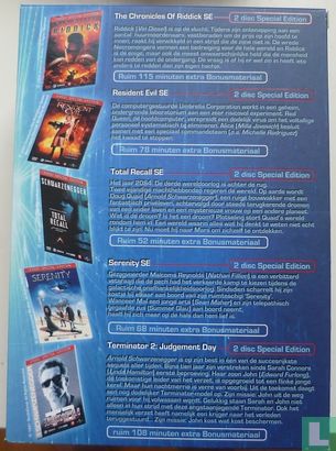 The Chronicles of Riddick + Resident Evil + Total Recall + Serenity + Judgement Day [volle box] - Image 2