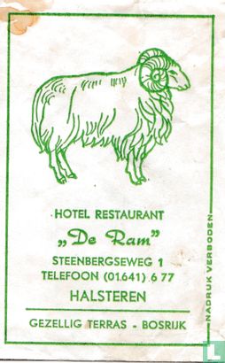 Hotel Restaurant "De Ram" - Afbeelding 1